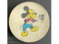 34683 USSR badge cartoon character Mickey Mouse