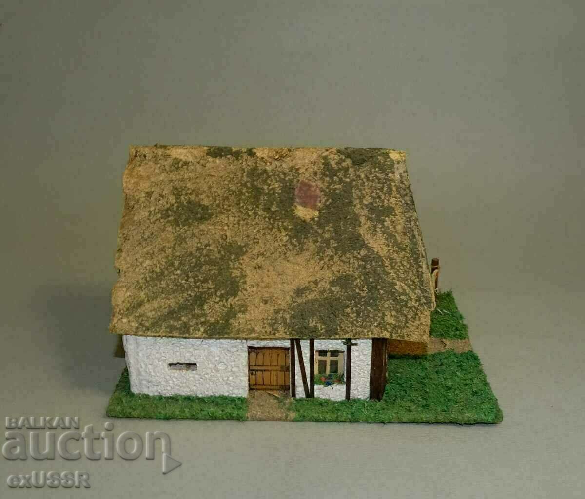 German house model house, model, train, 1
