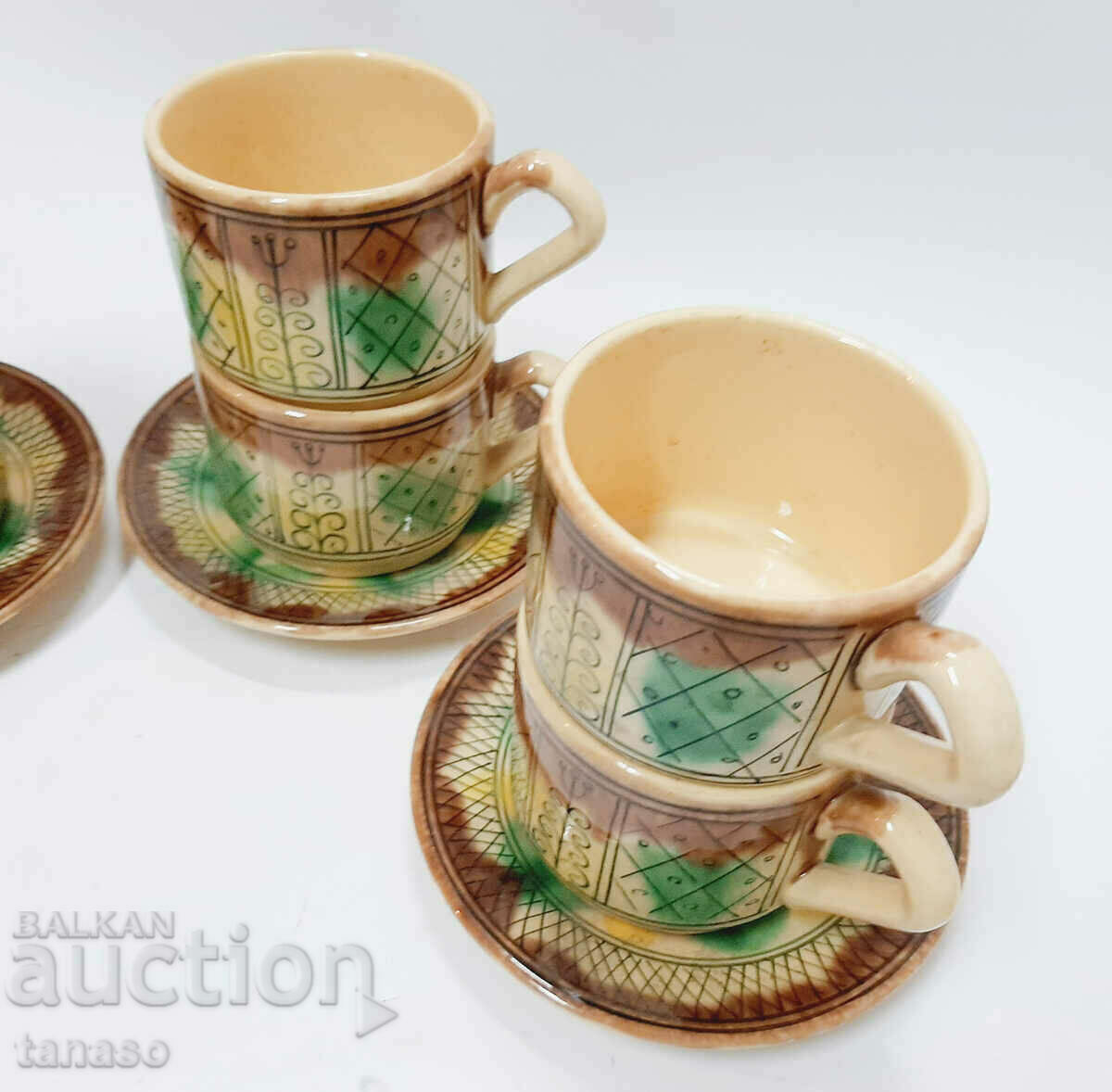 Delivery of 6 ceramic tea cups+3 ceramic saucers(12.3) Delivery of 6 ceramic tea cups+3 ceramic saucers(12.3)