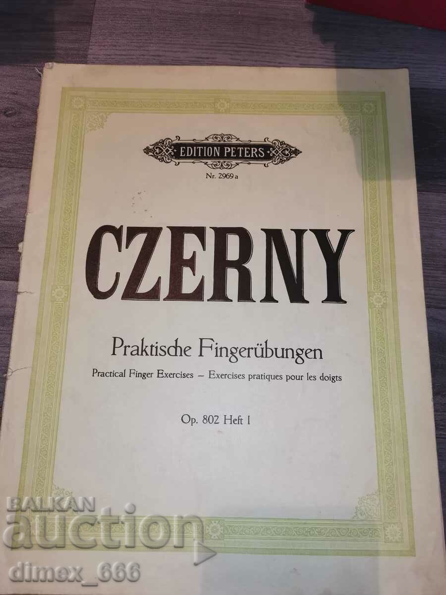 Czerny. Πρακτικές ασκήσεις δακτύλων. Op. 802, helf 1 Carl Czern