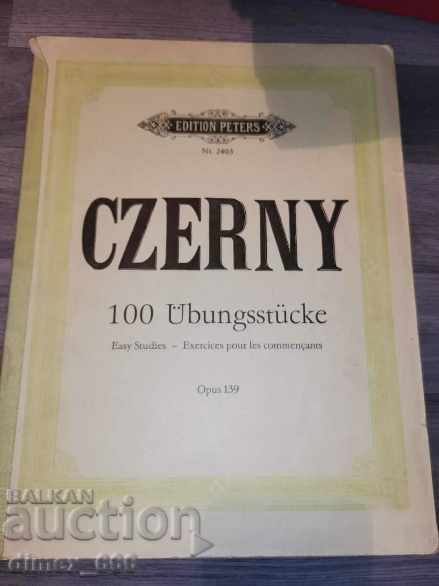 Czerny. 100 de exerciții. op. 139 Carl Czerny
