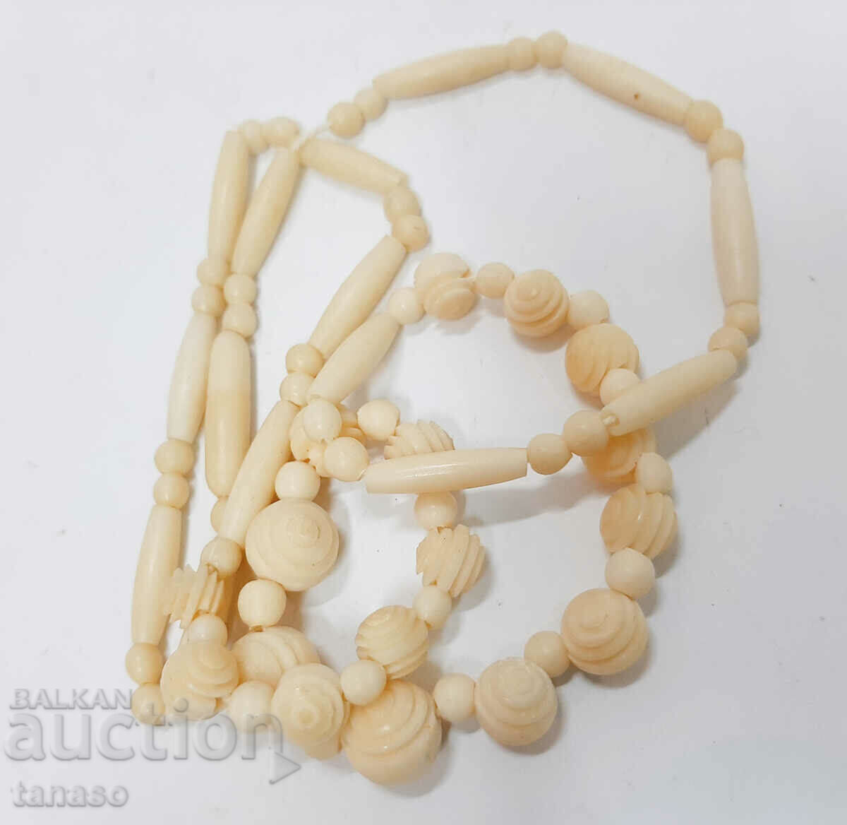 Delivery of Antique Ivory Necklace(12.3)