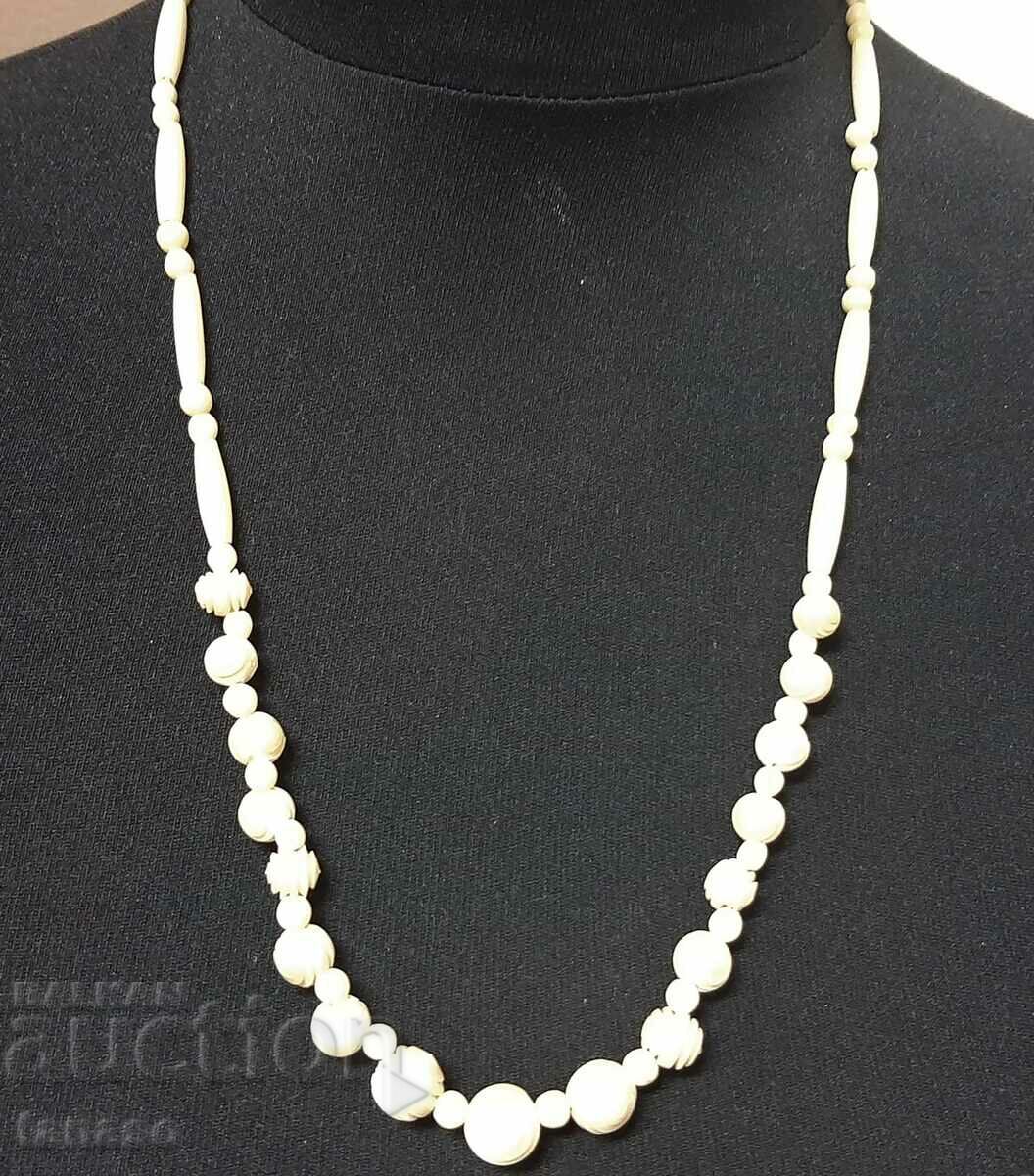 Antique Ivory Necklace(12.3) - 5 Antique Ivory Necklace(12.3) - 5