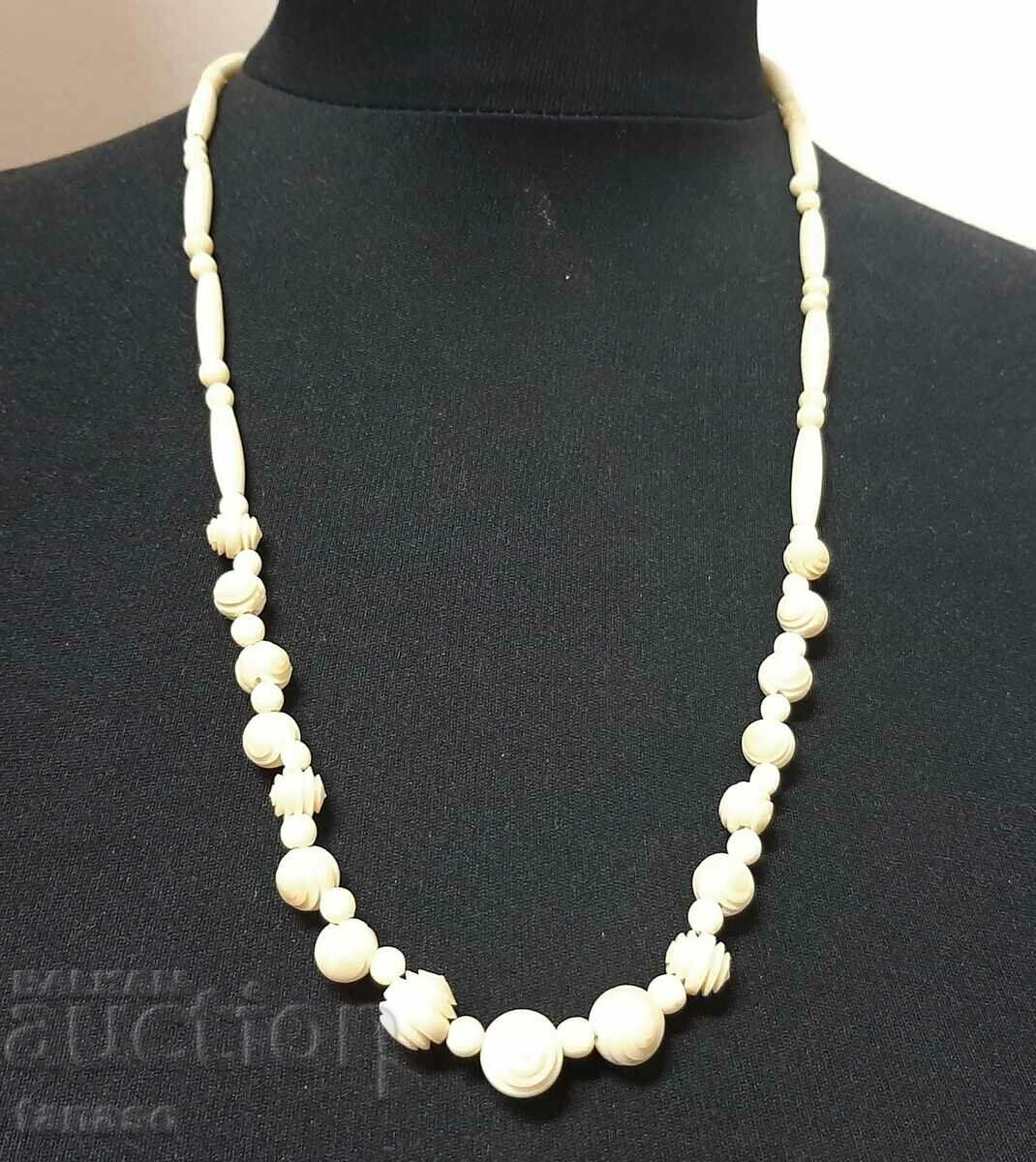 Antique Ivory Necklace(12.3) - 6 Antique Ivory Necklace(12.3) - 6