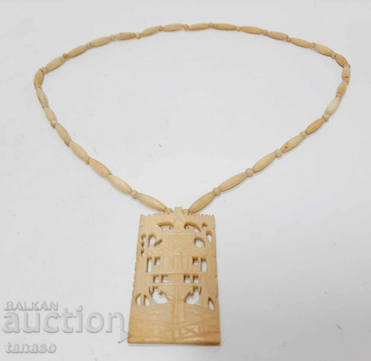 Antique Ivory Necklace(12.3) with price 95.00 BGN | € 48.57 Antique Ivory Necklace(12.3) with price 95.00 BGN | € 48.57