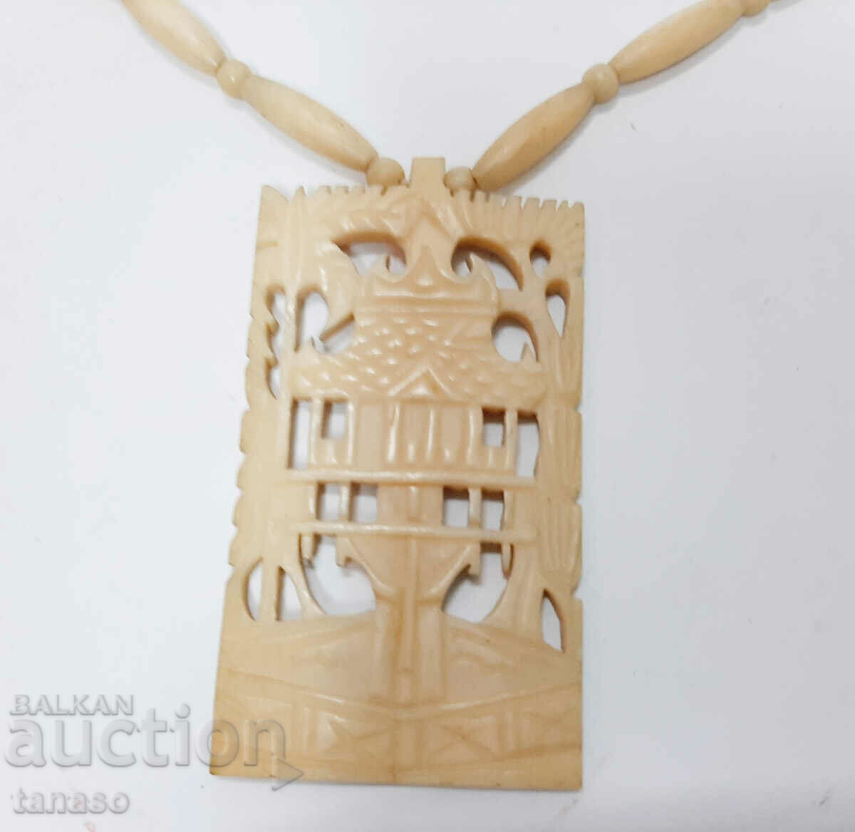 Auction Antique Ivory Necklace(12.3) Auction Antique Ivory Necklace(12.3)