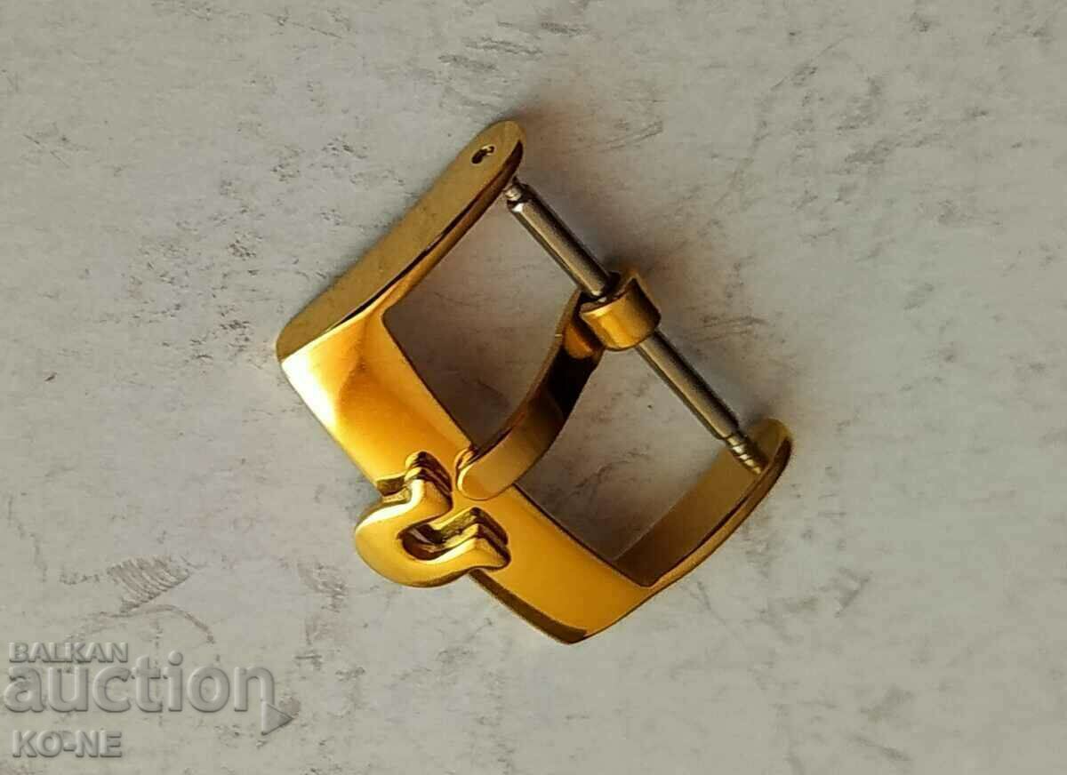 Auction  Buckle for OMEGA Buckle with gold plating - 20mm