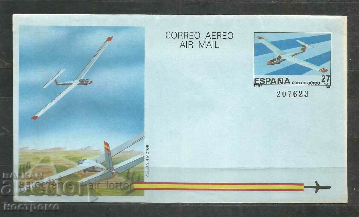Airplane - Airplanes - Aerogram Spain - A 480
