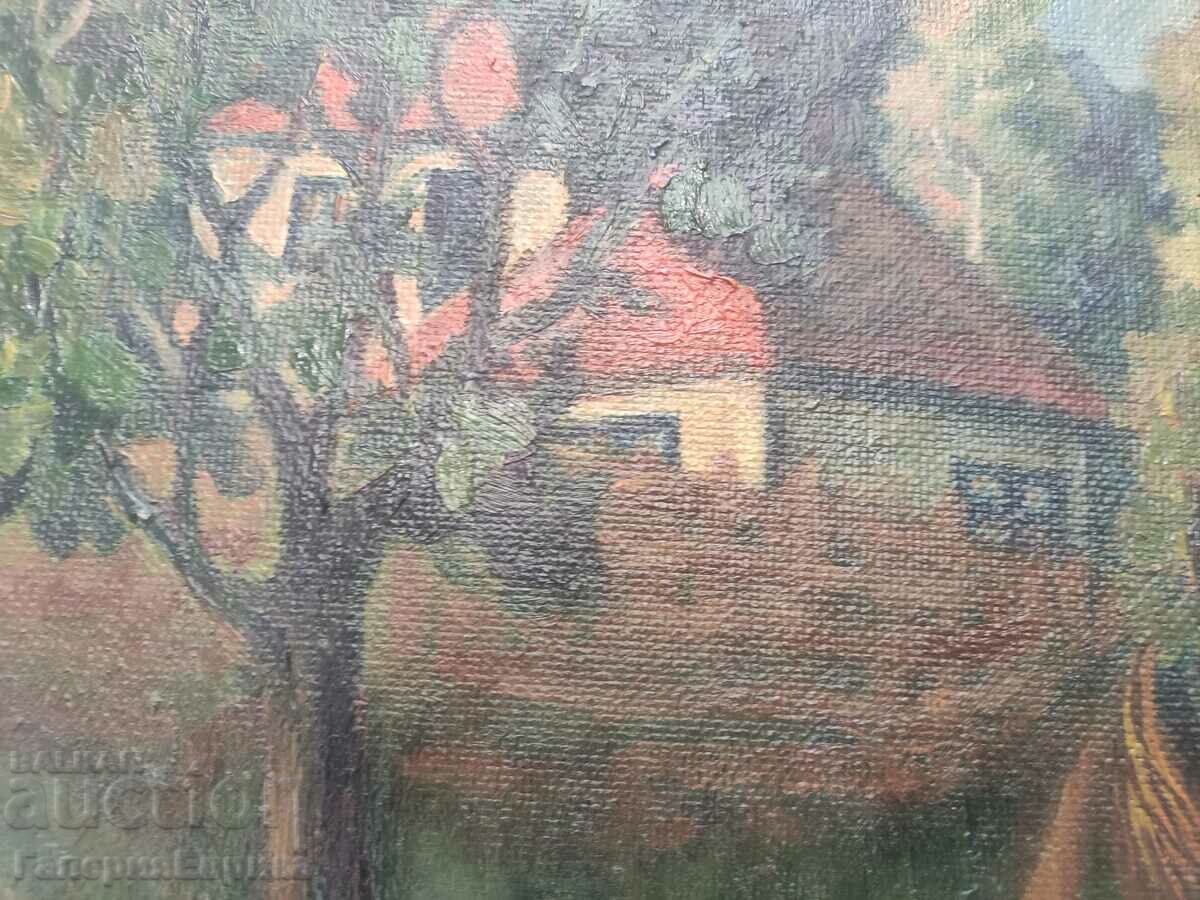 Delivery of Bocho Donev painting Delivery of Bocho Donev painting