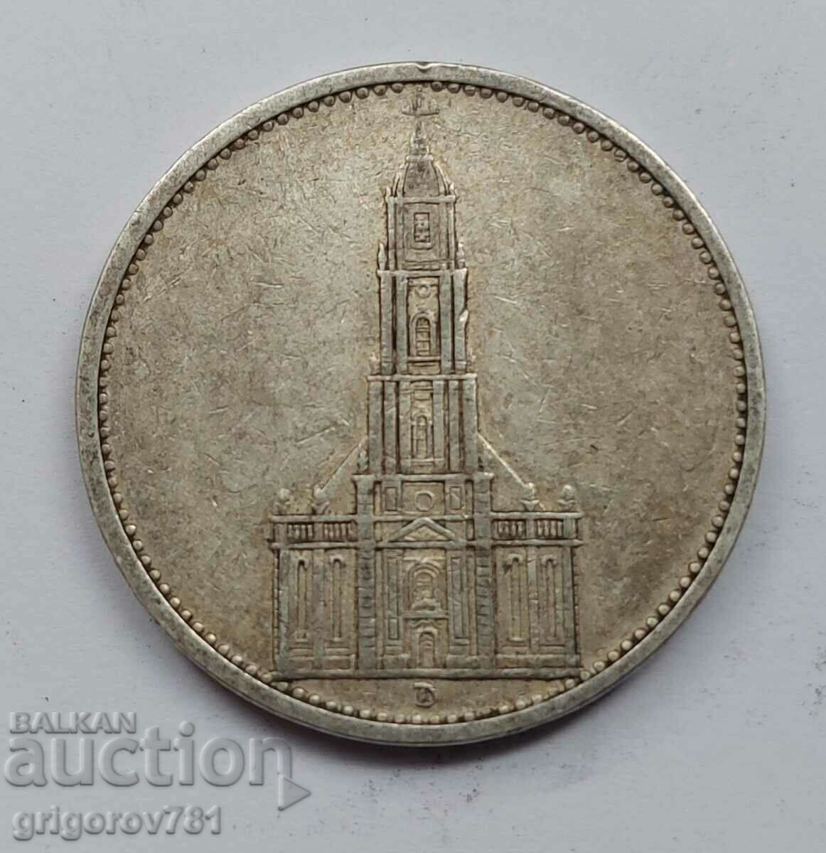 Moneda de argint 5 marci Germania 1934 D III Reich #74 cu preț € 16.87 | 32.99 BGN Moneda de argint 5 marci Germania 1934 D III Reich #74 cu preț € 16.87 | 32.99 BGN
