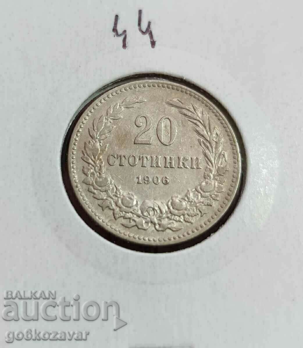 Auction Bulgaria 20 cents 1906 Excellent! Auction Bulgaria 20 cents 1906 Excellent!
