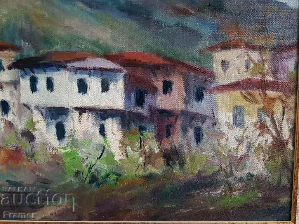 Livrarea Angel Ivanov (1925 – 2014) cartierul Teteven vopsele în ulei