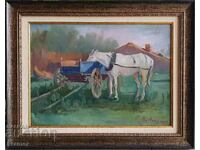 Vladimir Yordanov Rest classic painting 1940s