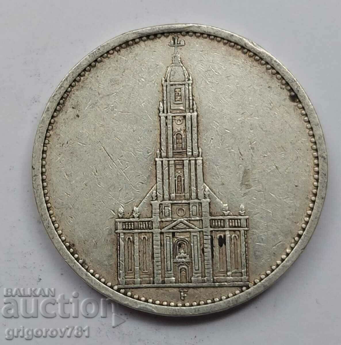 5 Mark Silver Γερμανία 1934 F III Reich Ασημένιο νόμισμα #77 με τιμή € 16.87 | 32.99 BGN