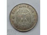 Ασημένιο 5 Marks Γερμανία 1935 Ασημένιο νόμισμα A III Reich #81