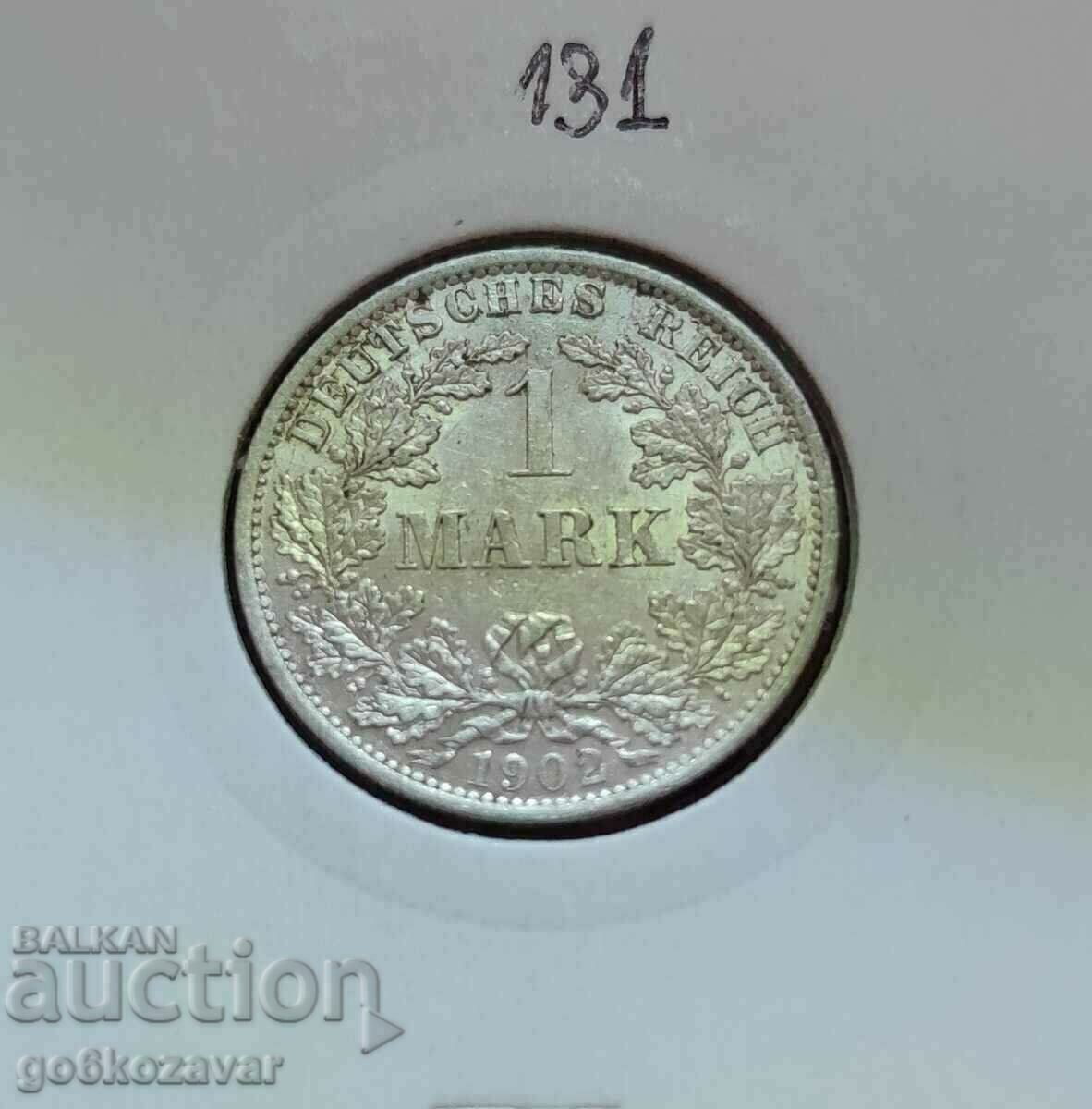 Δημοπρασία Γερμανία 1 μάρκα 1902 Ασήμι! Συλλογή! Δημοπρασία Γερμανία 1 μάρκα 1902 Ασήμι! Συλλογή!