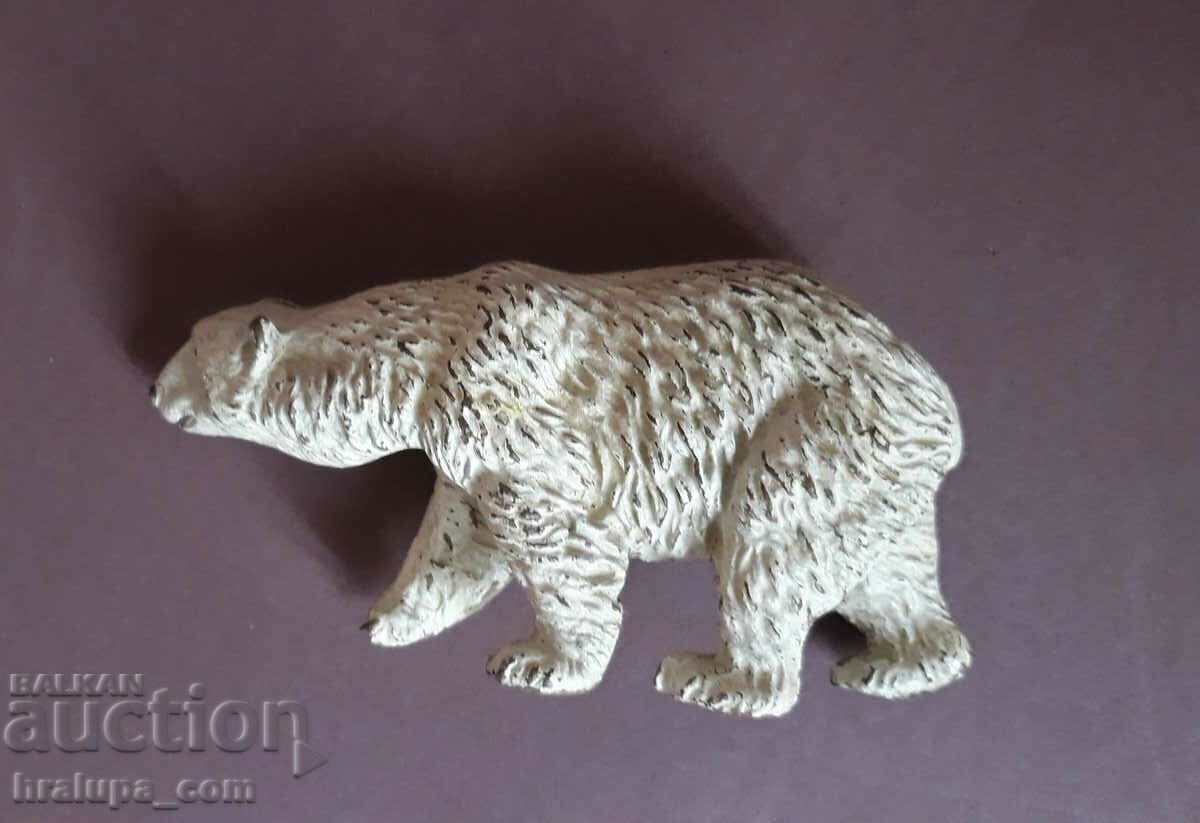 Аукцион Стара фигура мечка Еластолин Германия около 1930 Аукцион Стара фигура мечка Еластолин Германия около 1930