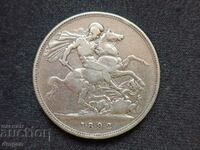 1 Crown Silver 1892 Great Britain Jubilee Victoria