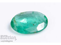 Zambian emerald 0.71ct oval cut