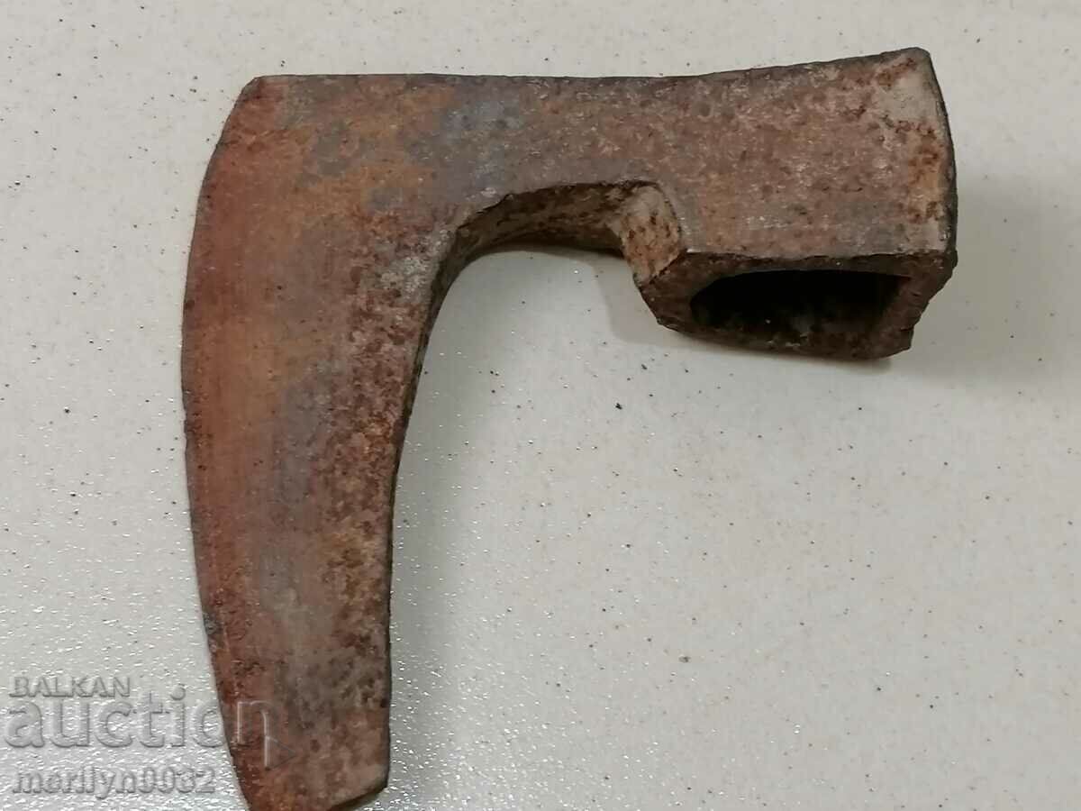 Auction An old ax shaft tool wrought iron Auction An old ax shaft tool wrought iron