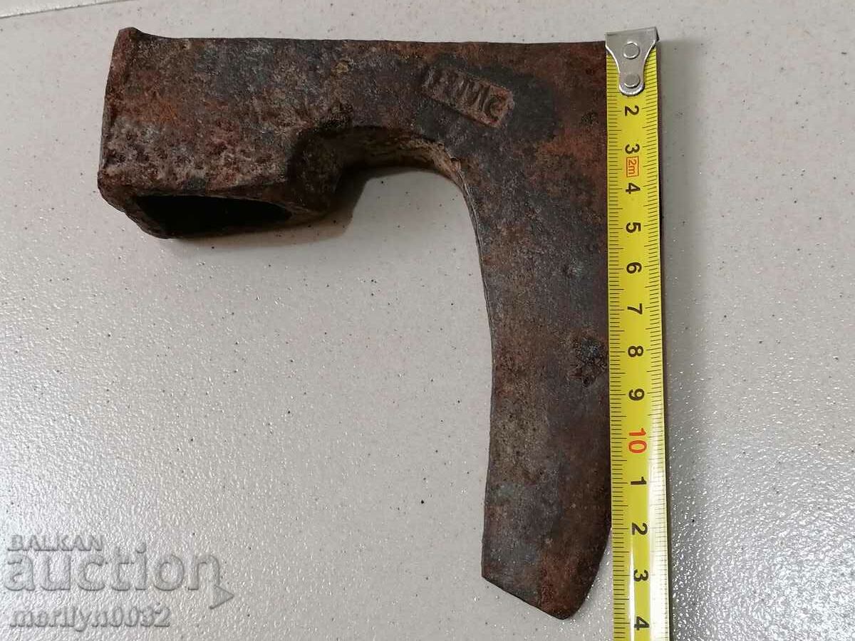 An old ax shaft tool wrought iron - 6 An old ax shaft tool wrought iron - 6