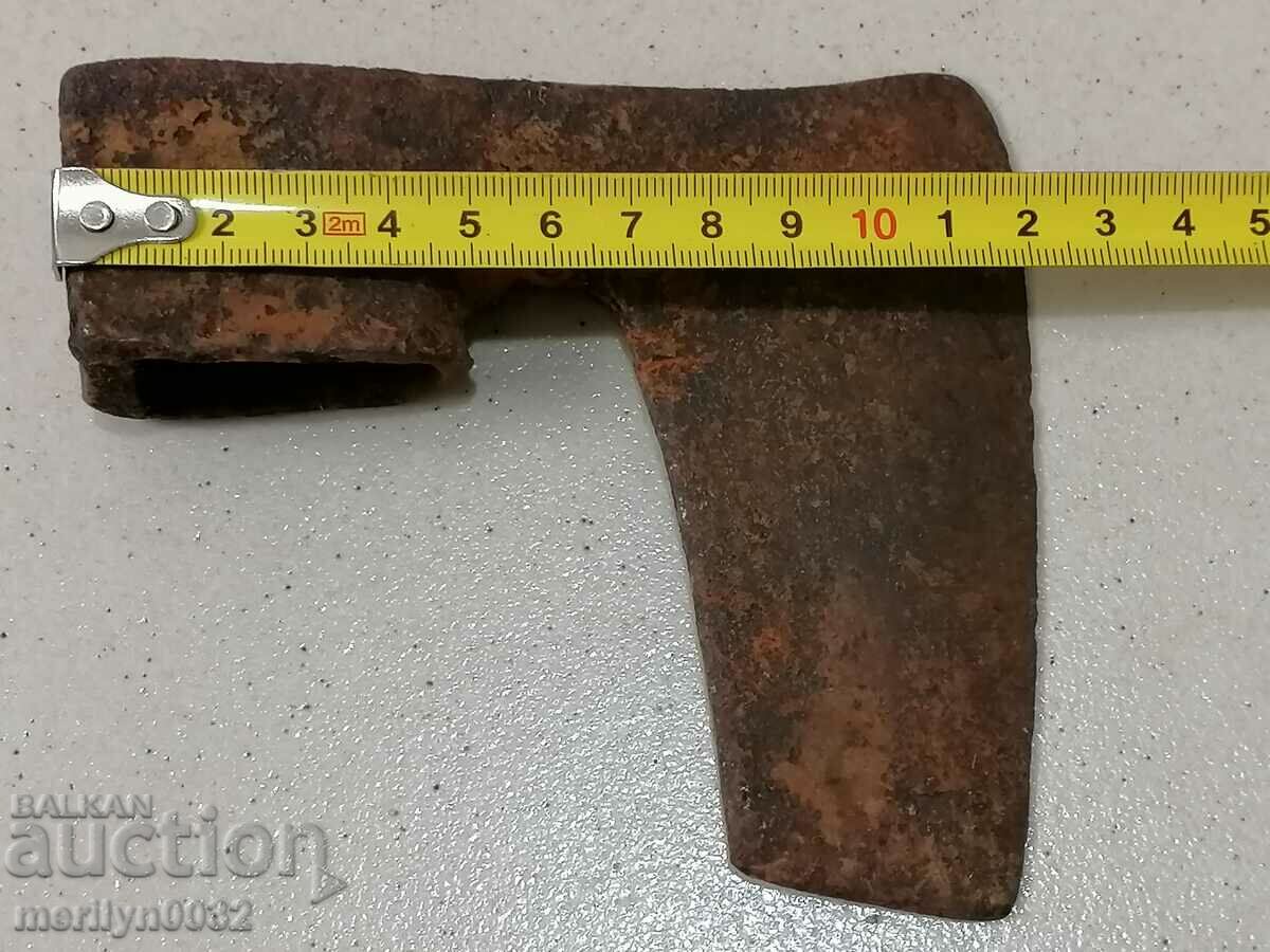 Ένα παλιό εργαλείο στέλεχος αξόνων σφυρήλατο σίδερο - 5 Ένα παλιό εργαλείο στέλεχος αξόνων σφυρήλατο σίδερο - 5