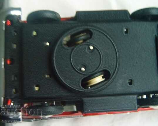 Old tin toy - bus, car, trolley - 29.5 cm - 7 Old tin toy - bus, car, trolley - 29.5 cm - 7