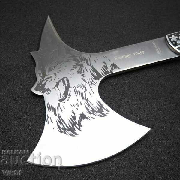 Russian compact hatchet Tiger Camping Ax st 65x13 - 6