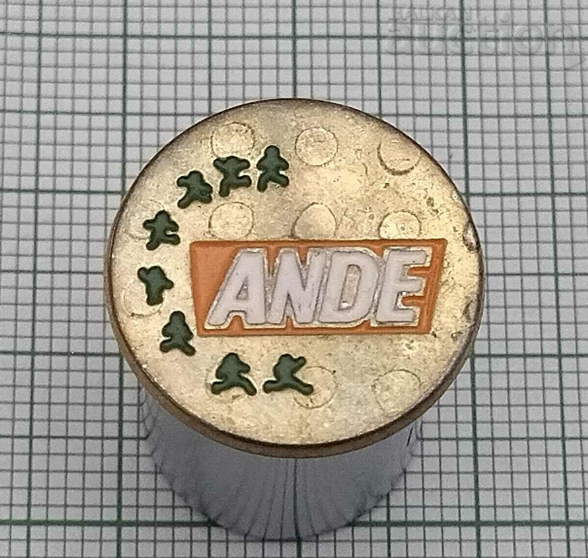ANDE BADGE PIN