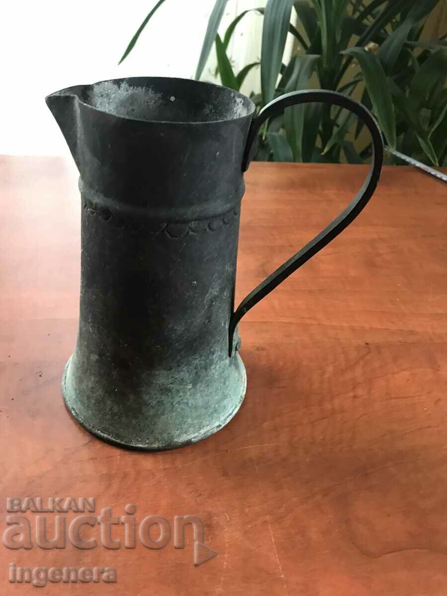 JACKET GOWL MUG GLASS KETTLE COPPER ORNAMENTS ANTIQUE - 6 JACKET GOWL MUG GLASS KETTLE COPPER ORNAMENTS ANTIQUE - 6