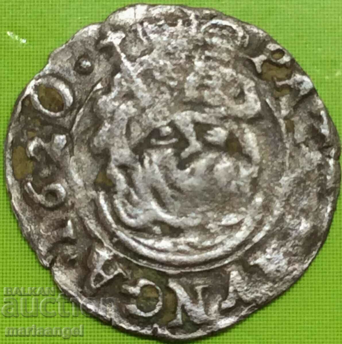 Ungaria 1 Denarius Matthias II Madona Argint Ungar 2
