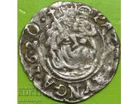 Hungary 1 Denarius Matthias II Madonna Hungarian Silver 2