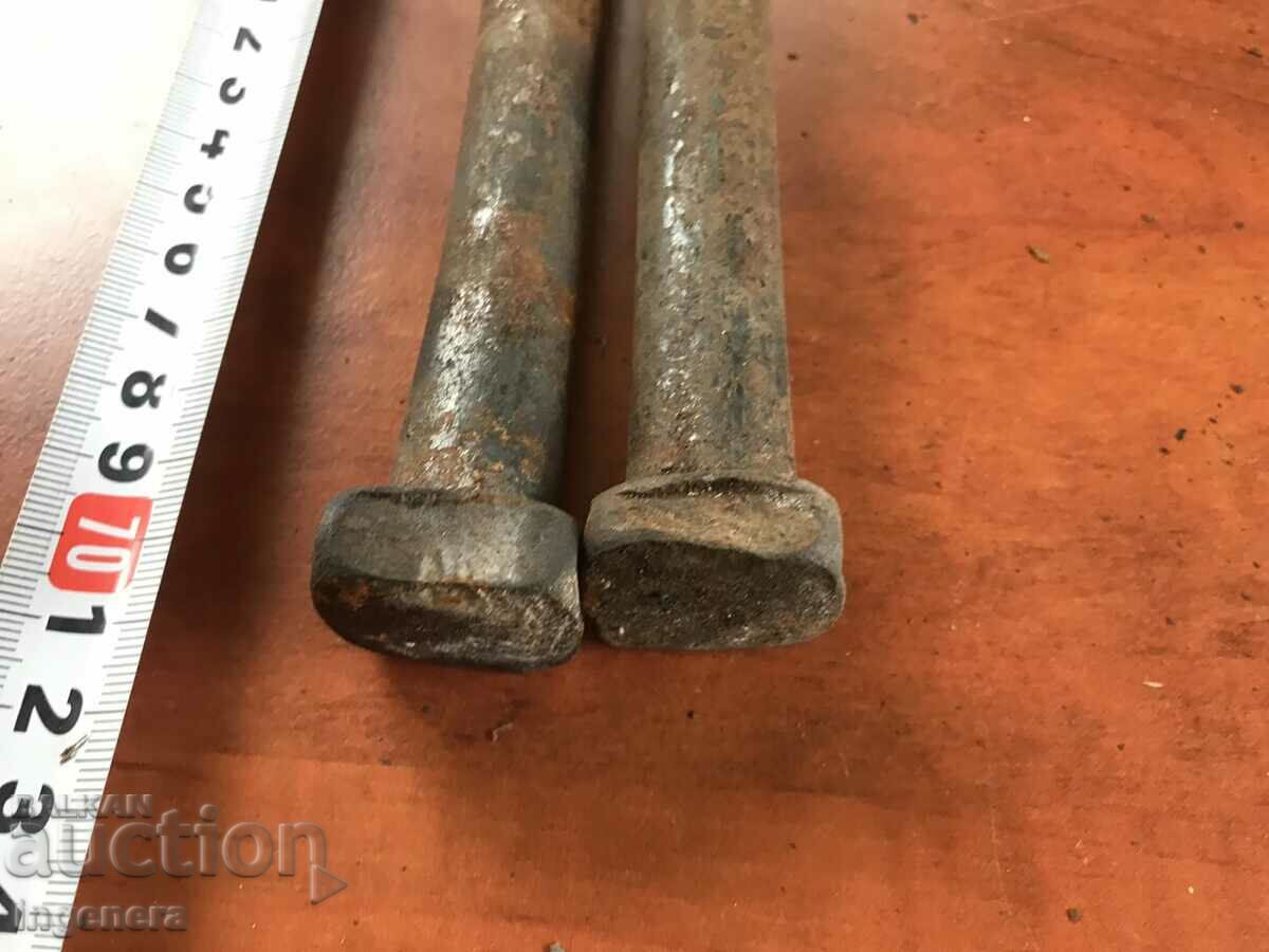 BOLT KOLARSKI OLD FORGING-2 PCS with price 6.00 BGN | € 3.07 BOLT KOLARSKI OLD FORGING-2 PCS with price 6.00 BGN | € 3.07