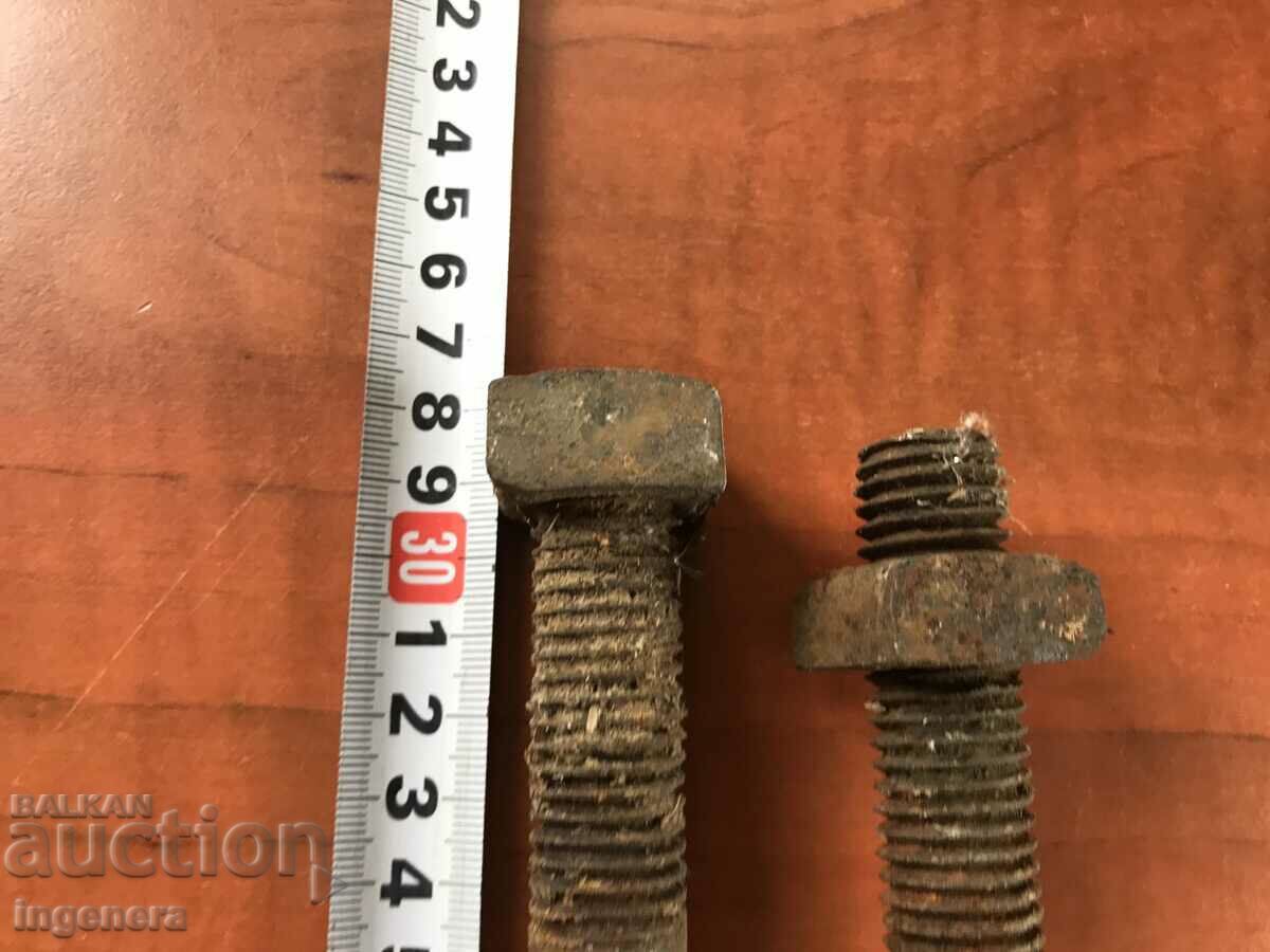 Auction BOLT KOLARSKI OLD FORGING-2 PCS Auction BOLT KOLARSKI OLD FORGING-2 PCS