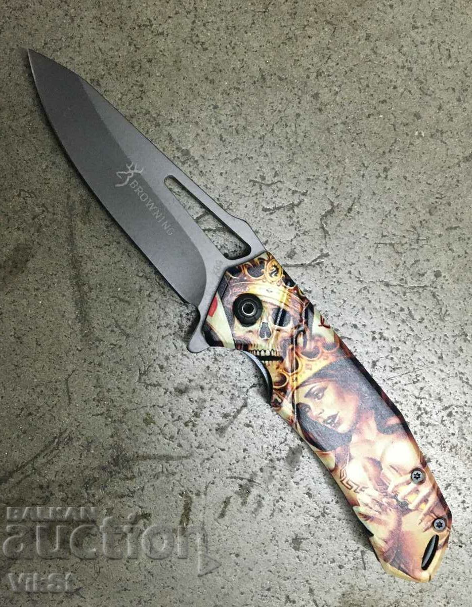 Browning X 89 - Πτυσσόμενο αυτόματο μαχαίρι 100x220