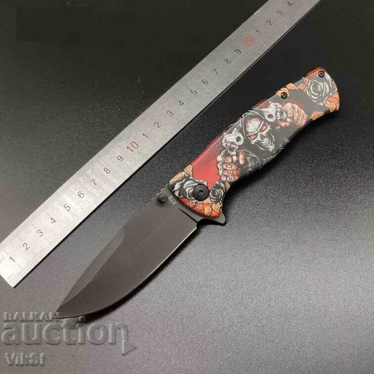 Folding automatic knife Browning X79 88x115 mm with price 16.50 BGN | € 8.44 Folding automatic knife Browning X79 88x115 mm with price 16.50 BGN | € 8.44