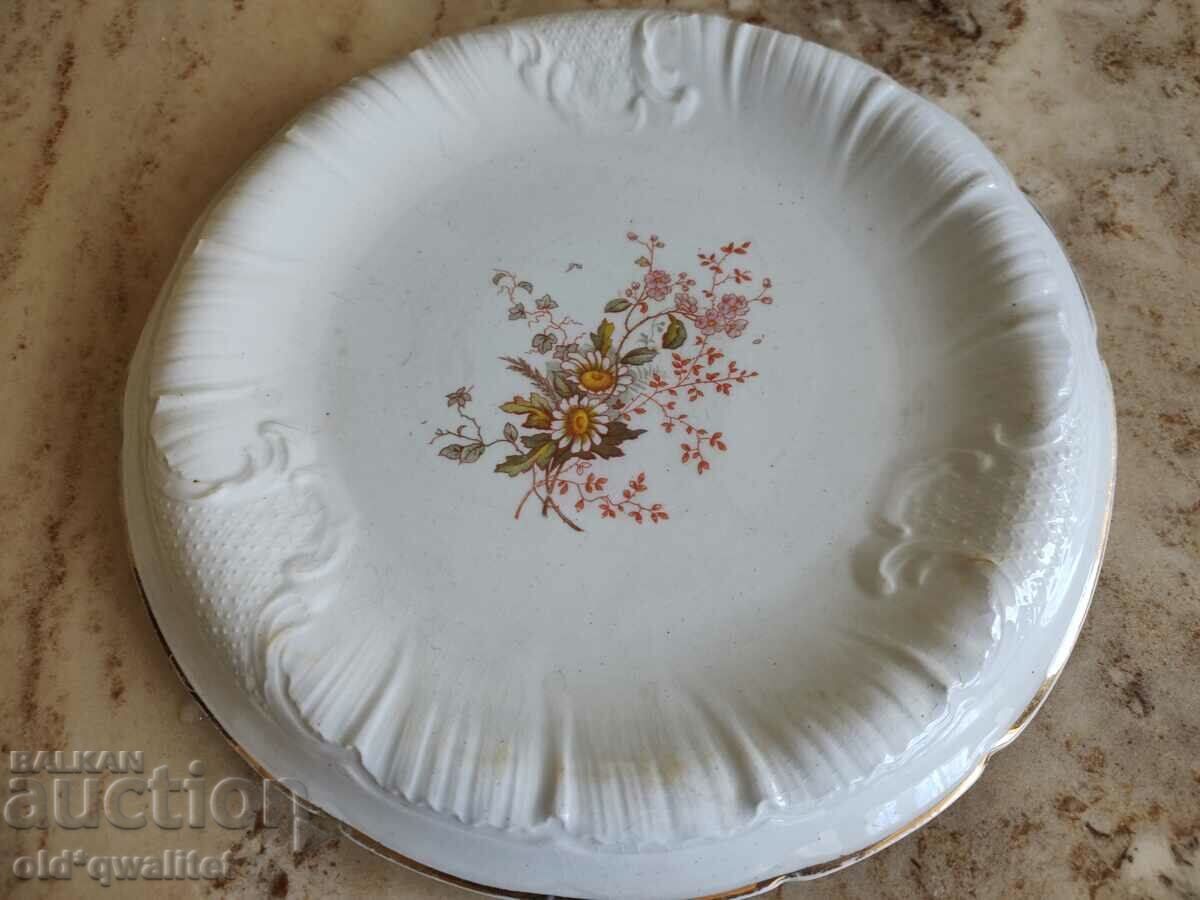 Porcelain plate - flowers, Germany about 100 years old - 6 Porcelain plate - flowers, Germany about 100 years old - 6