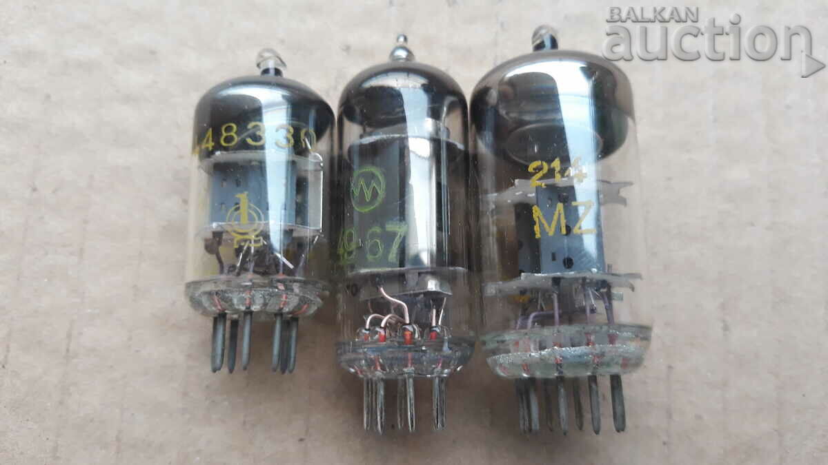 Radio lamp lot EAA91 6Ж5Б FCC83 radio set - 7 Radio lamp lot EAA91 6Ж5Б FCC83 radio set - 7