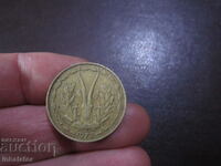 1973 10 francs WEST AFRICA