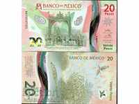 MEXICO MEXICO 20 Peso - issue 2021 NEW UNC POLYMER under 3