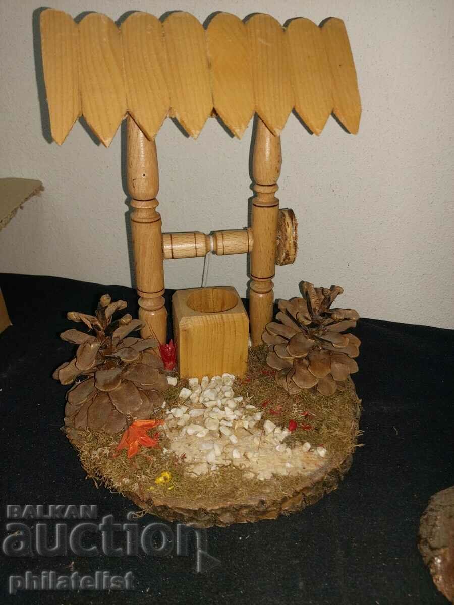 Wooden products for decoration - 2 pieces! with price 12.00 BGN | € 6.14 Wooden products for decoration - 2 pieces! with price 12.00 BGN | € 6.14