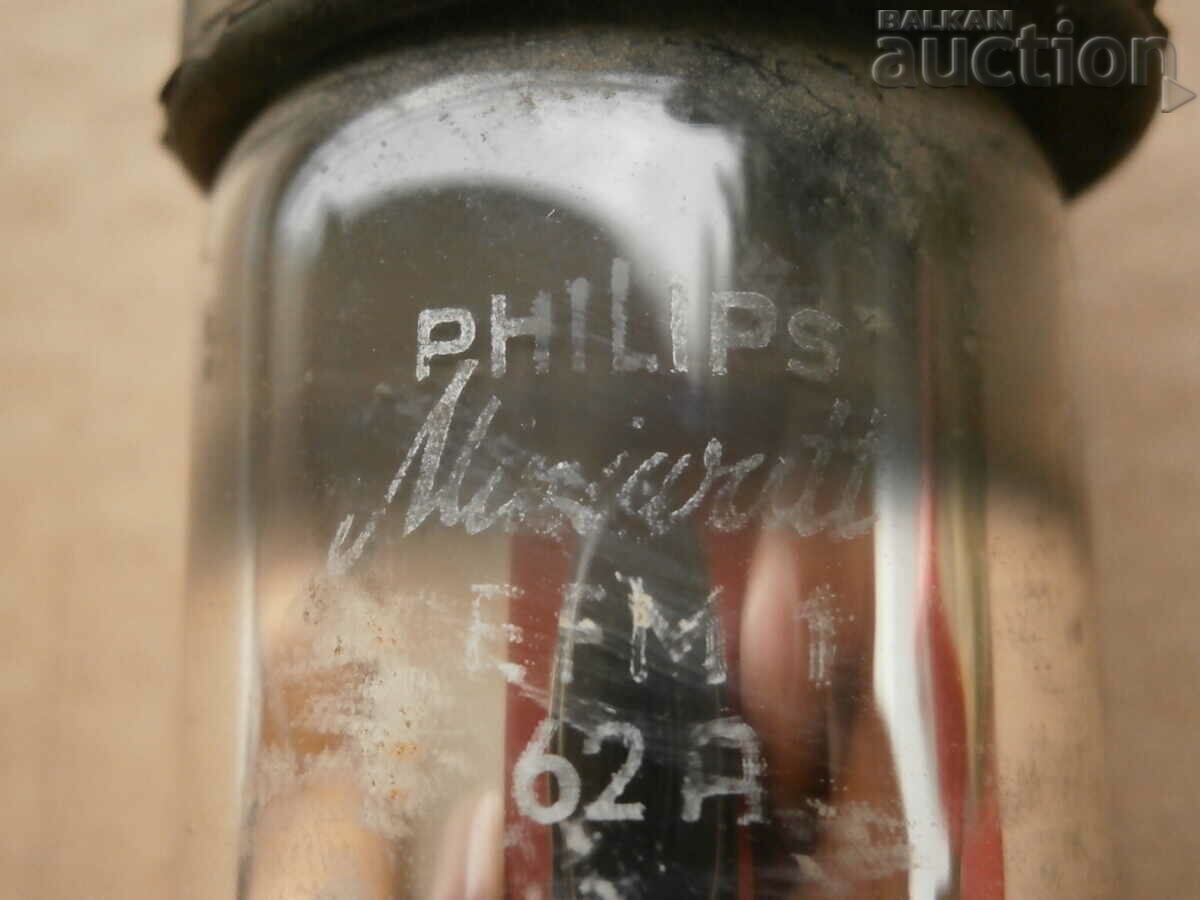 Auction Radio tube, radio apparatus EFM 1 62 PHILIPS Auction Radio tube, radio apparatus EFM 1 62 PHILIPS