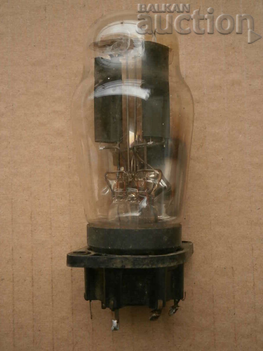 старинна радио лампа с цокъл
