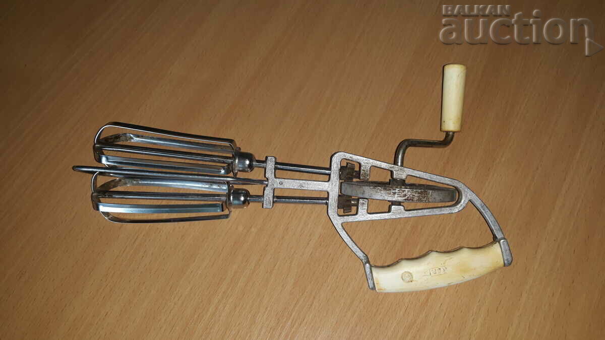 Hand mixer from the time of a sucker, USSR stirrer