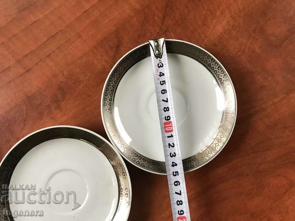 Auction PORCELAIN PLATE RELIEF BULGARIA-2 PCS Auction PORCELAIN PLATE RELIEF BULGARIA-2 PCS