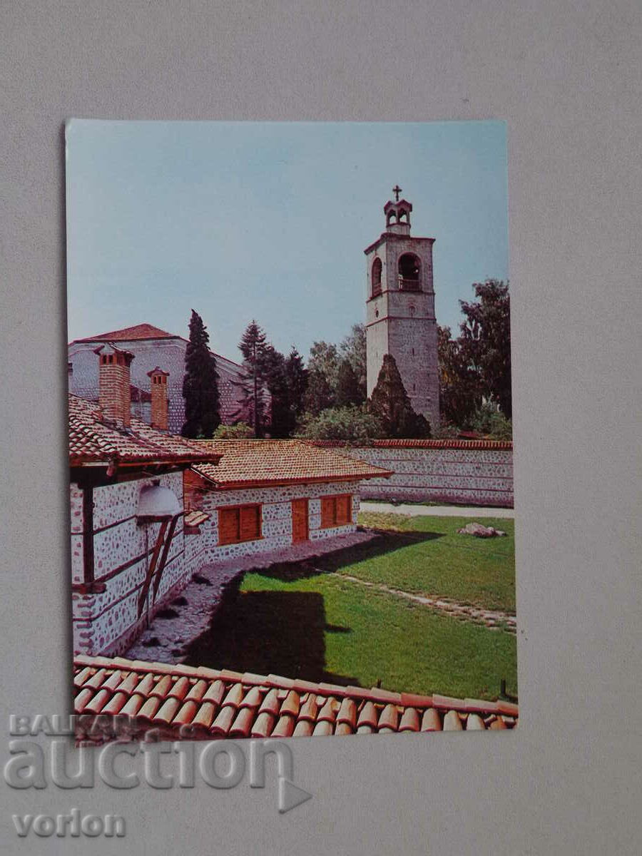 Картичка Банско – Църквата „Света Троица“ – 1980 г.