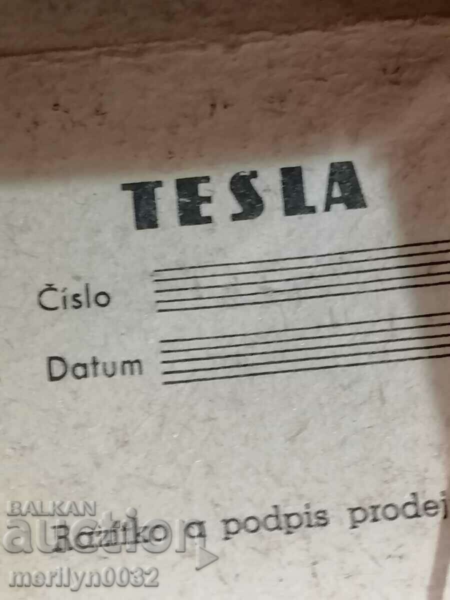 Radio lamp TESLA DCG4/1000 radio set - 7