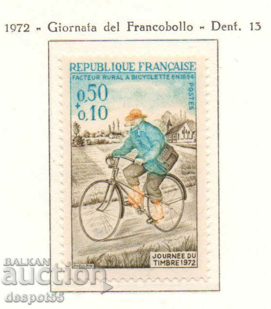 1972. Franţa. Ziua timbrului poștal.