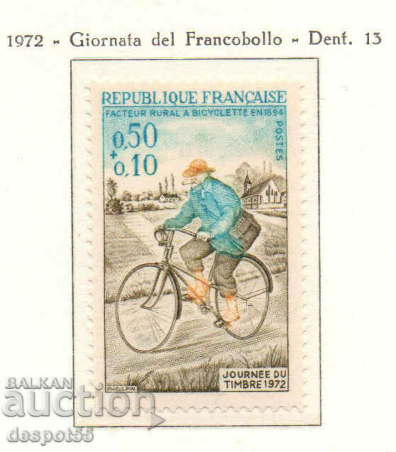1972. Франция. Ден на пощенската марка.