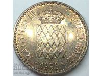 Monaco 10 φράγκα 1966 25g ασημί Πατίνα - πολυτέλεια